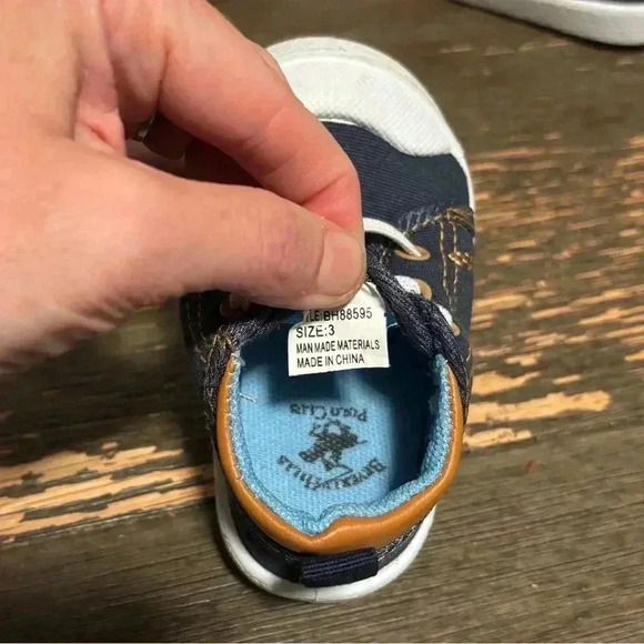 Beverly Hills Polo Club Infant Sneakers Size 3 bundle to save! - Picture 6 of 7
